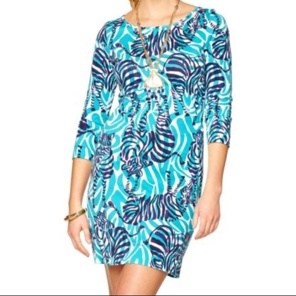 Lilly Pulitzer Marlowe in Zebra Print - Picture 2 of 4